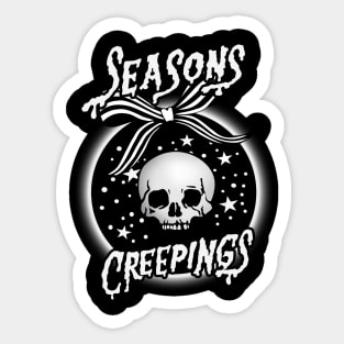 Seasons Creepings Sticker